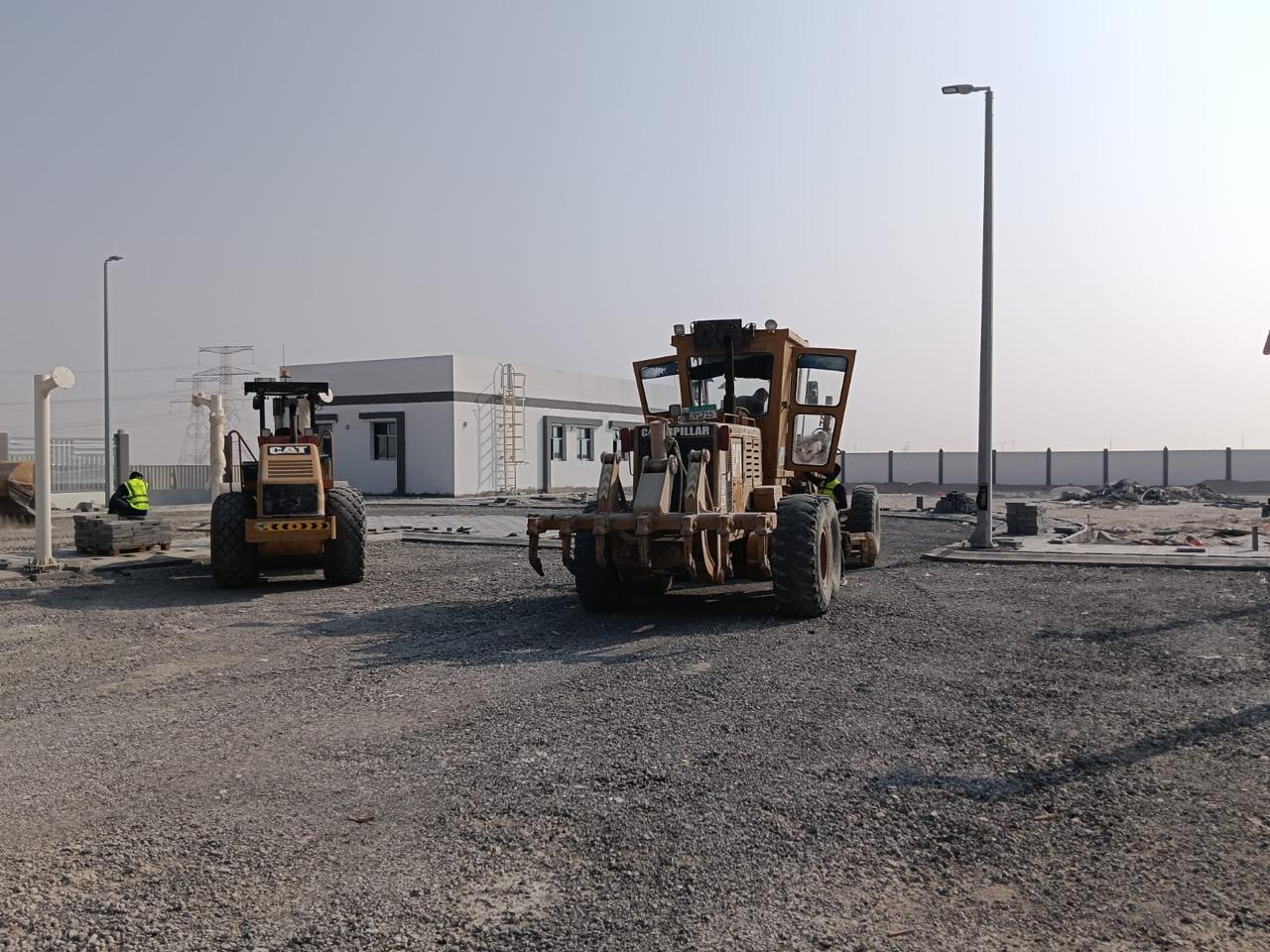 Score Construct site grading works