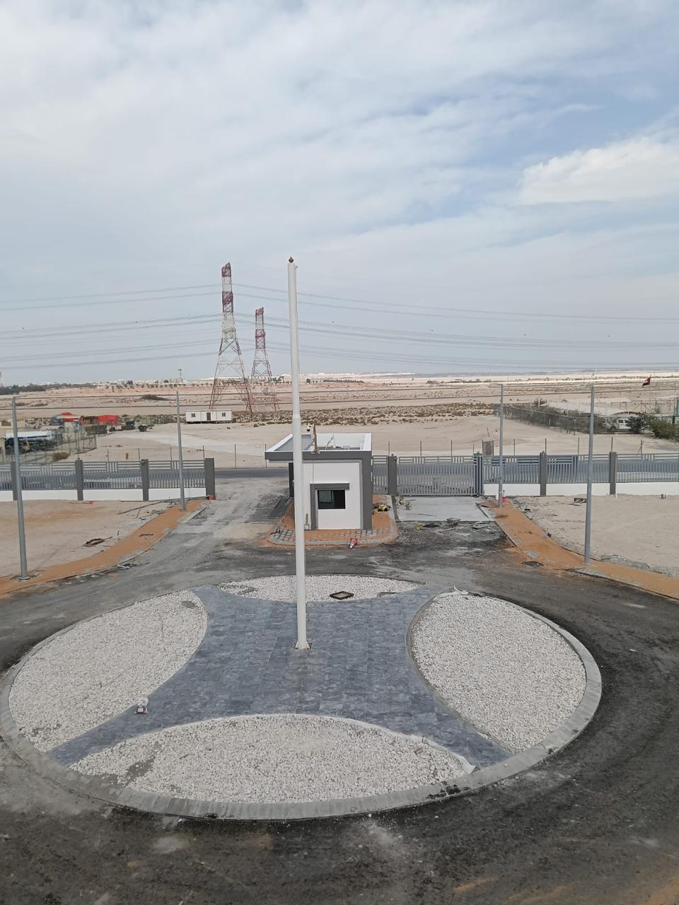 Score Construct roundabout and access road works