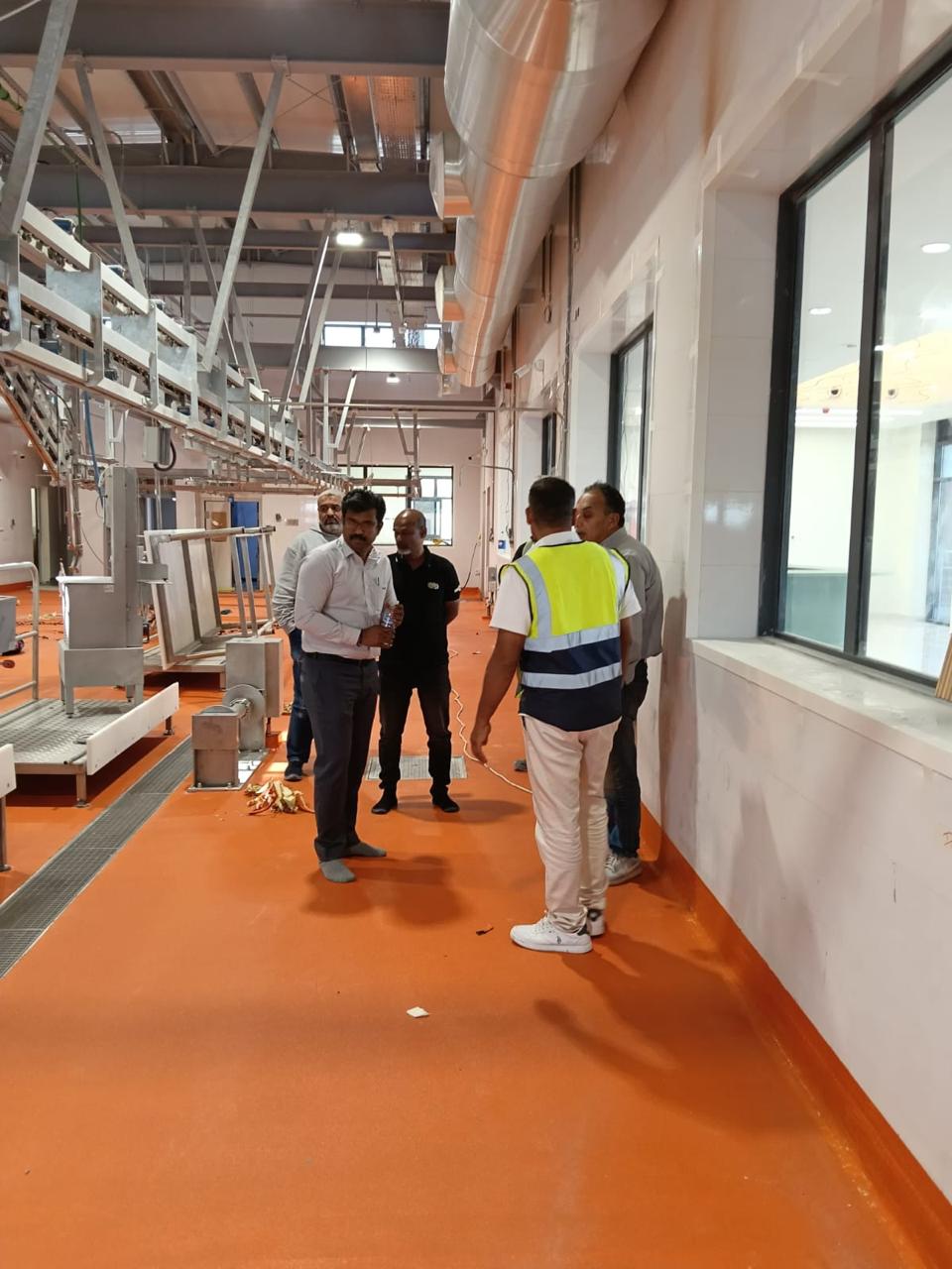 Score Construct processing hall progress